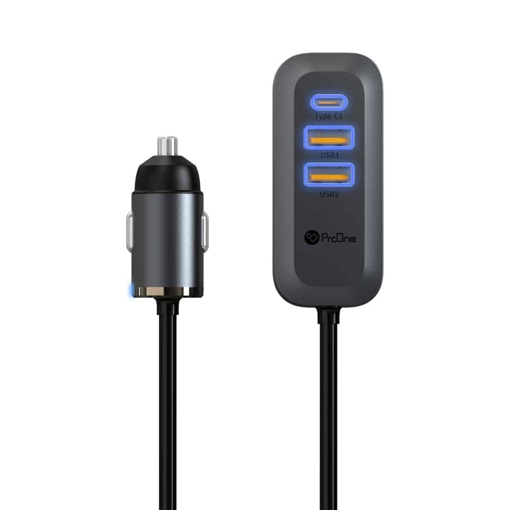 شارژر فندکی 100وات پرووان مدل PCG23