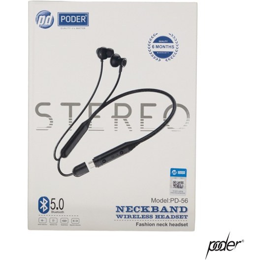 هدفون بلوتوث گردنی poder PD56